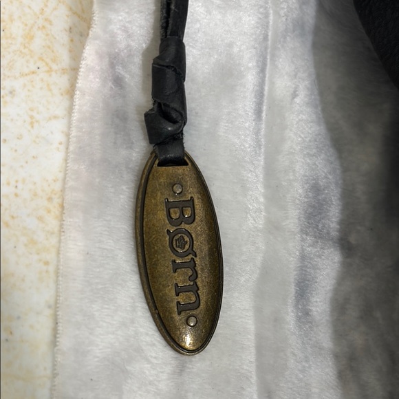 Born Black Crossbody Bag with Pebbled Leather Finish - Picture 11 of 11